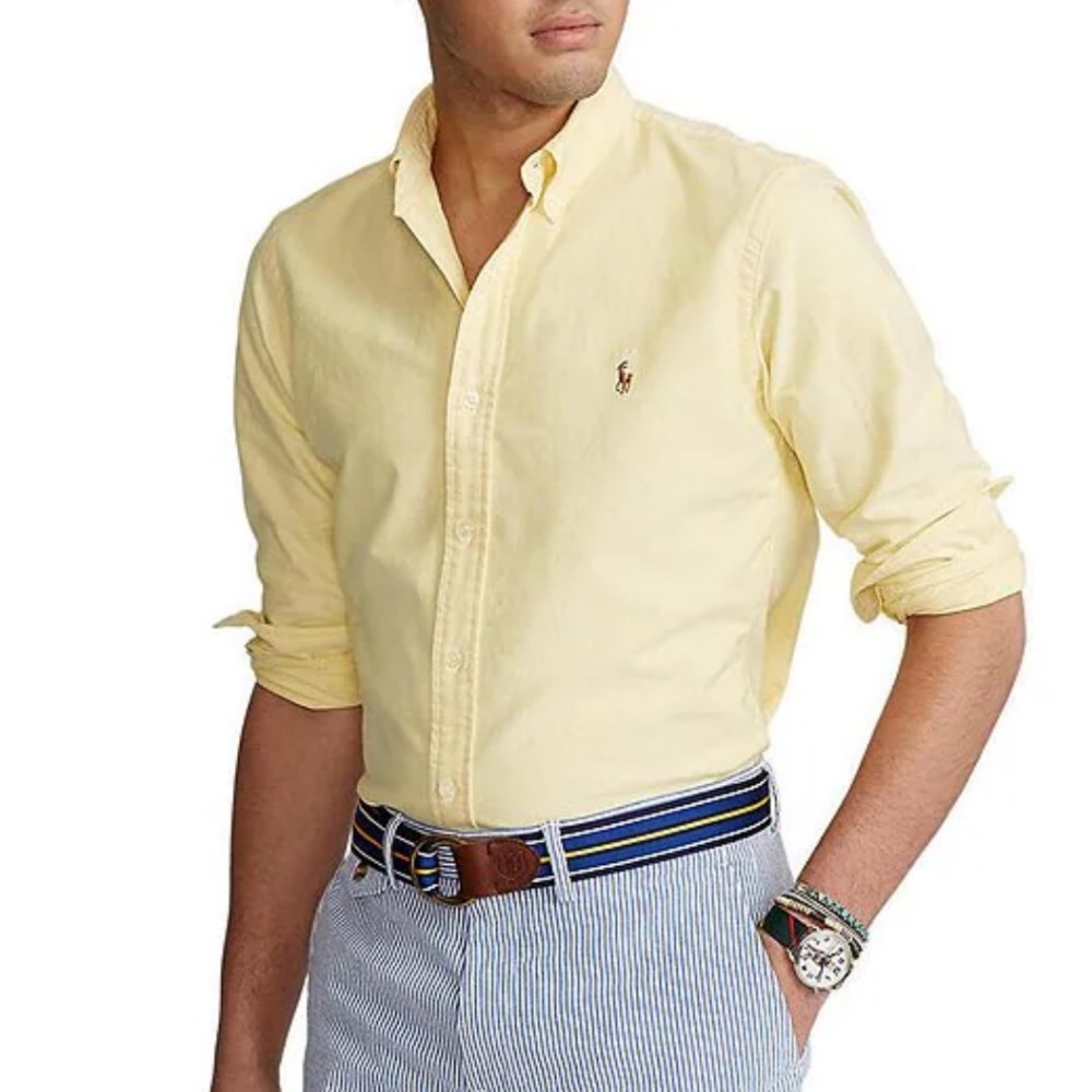 Polo Ralph Lauren Oxford long sleeve woven shirt